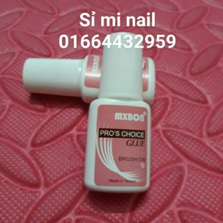 Keo gắn móng giả hiệu mxbon đã được thợ nail tin dùng suốt từ khi nghề nail phát triển. trọng lượng 7g.
