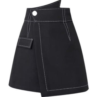 [SIÊU HOT] Quần Giả Chân Váy Chữ A Lệch Tà Cạp Cao Chỉ Nổi Xinh Xắn Hàn Quốc Ulzzang HIEKIE | BigBuy360 - bigbuy360.vn