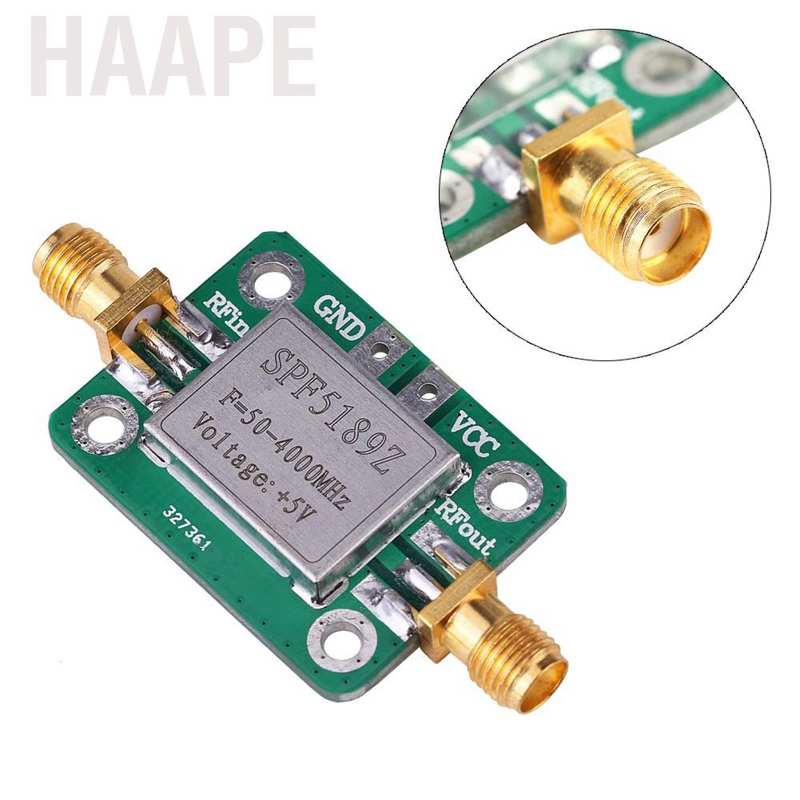 Bộ Thu Phát Tín Hiệu Âm Thanh Haape Lna 50-4000mhz Spf5189 Rf Cho Fm Hf Vhf / Uhf Ham Radio