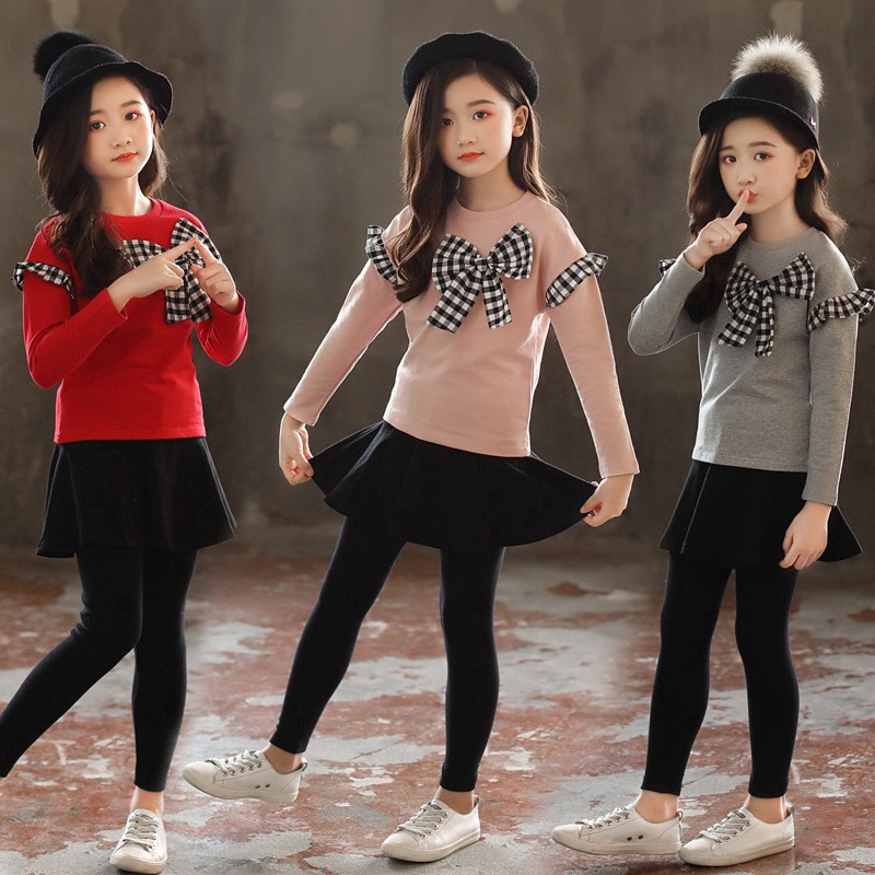 Girls Clothing Tops + Pants 2pcs Set