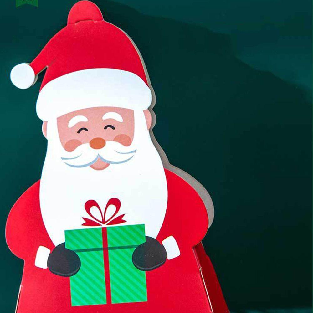 MUVAKO Bộ 5 Hộp Đựng Kẹo Hình Ông Già Noel