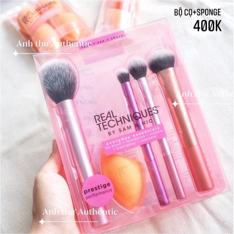Set cọ Real techniques CHÍNH HÃNG