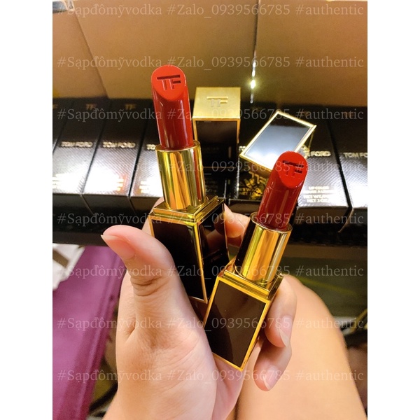 [AUTH Fullzize] Son TOM FORD Vỏ Đen Fullsize 3g
