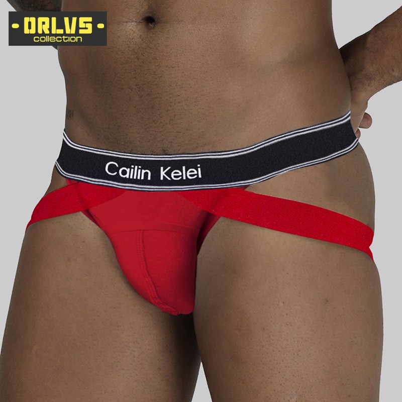 ORLVS Quần lót dây cotton mềm mại gợi cảm cho nam CK1501