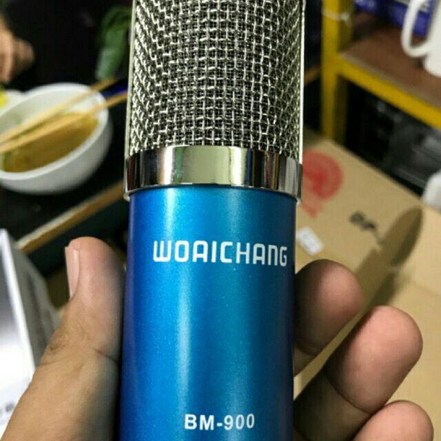 Mic thu âm woaichang bm900