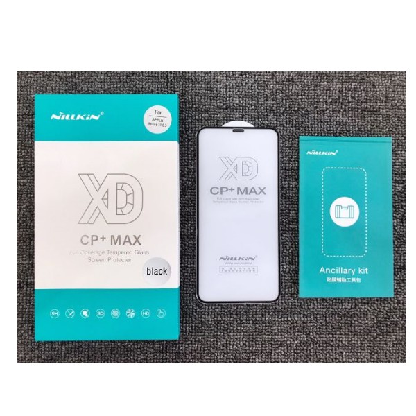 Kính cường lực full màn Nillkin XD CP+ MAX cho iphone 11/ 11Pro/ 11 Pro Max/ 7plus/8plus X/Xs/ XR/ Xs Max/ 7/ 8/ SE 2020
