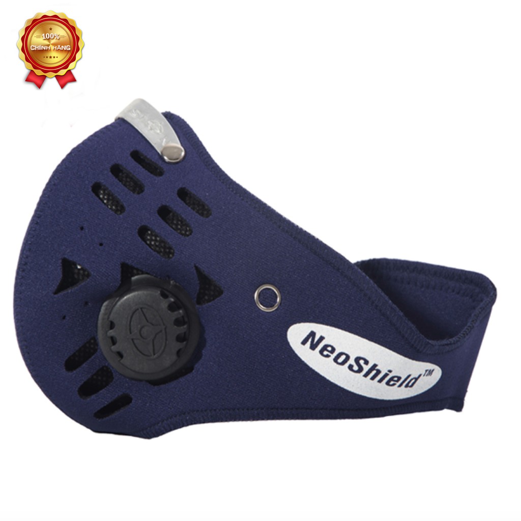 Khẩu Trang Neoshield Than Hoạt Tính Có Van Lọc Khí Một Chiều