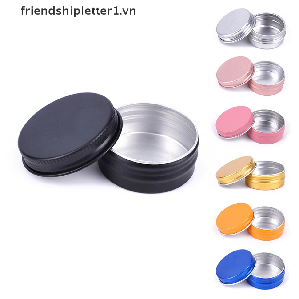(Hàng Mới Về) Set 10 Hộp Rỗng 15ml Đựng Kem / Son Dưỡng / Son Dưỡng / Mỹ Phẩm