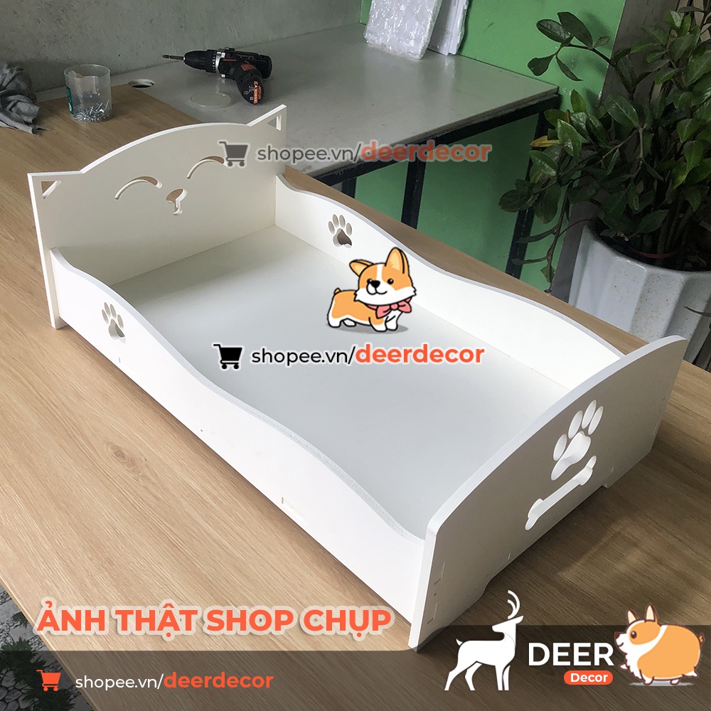 Giường Ngủ Cho Thú Cưng - Giường Ngủ Chó Mèo Sang Chảnh - Deer Decor - Petbed3