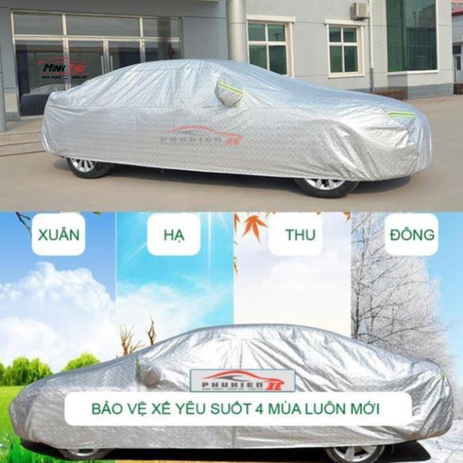 Bạt Phủ Ô Tô HONDA CRV CAO CẤP 3 LỚP Tráng Bạc Cách Nhiệt, Chống Nước, Chống Trộm Gương (hàng cao cấp)