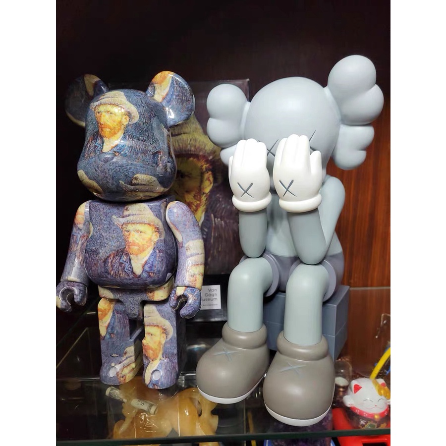 Gấu Bearbrick Van Gogh 400% hàng nhập khẩu loại 1 cao cấp fullbox