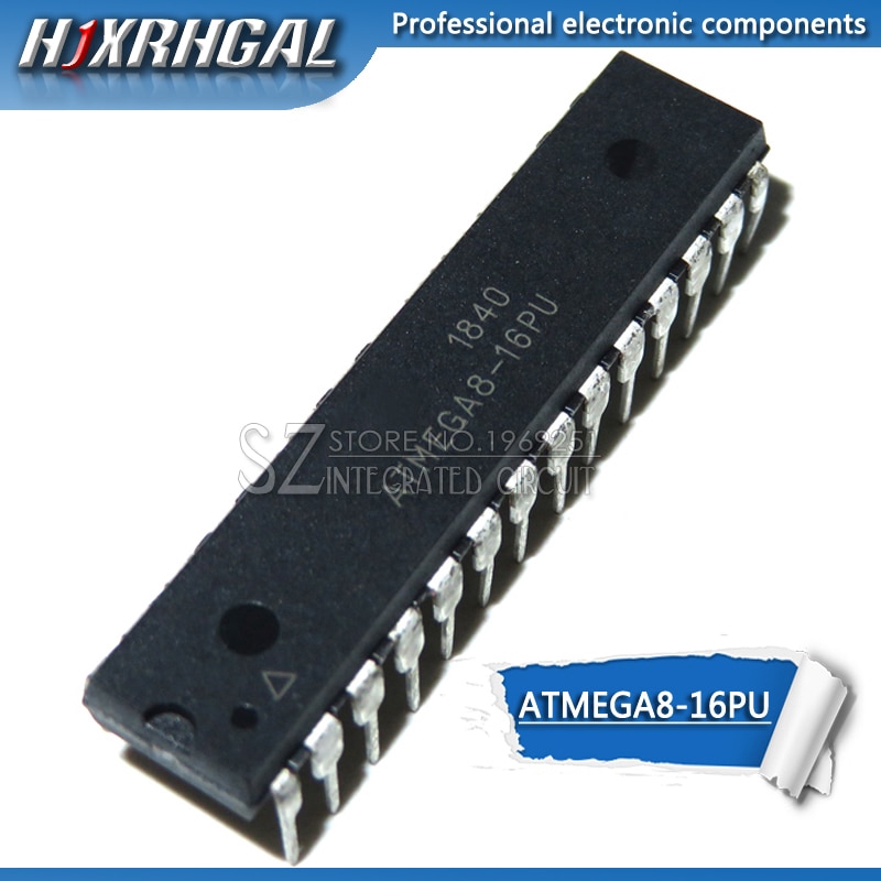 Set 2 Linh Kiện Điện Tử Atmega8-16Pu Dip28 Atmega8-16 Dip 8-16pu