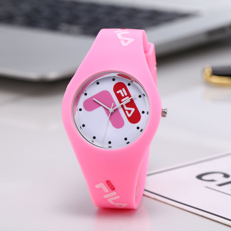 Đồng Hồ Quartz Dây Silicone Thời Trang 2023