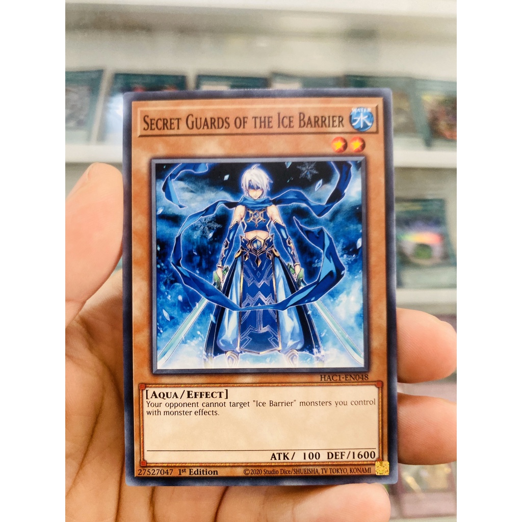 Thẻ Bài YugiOh! Mã HAC1-EN048 - Secret Guards of the Ice Barrier - Common - 1st Edition
