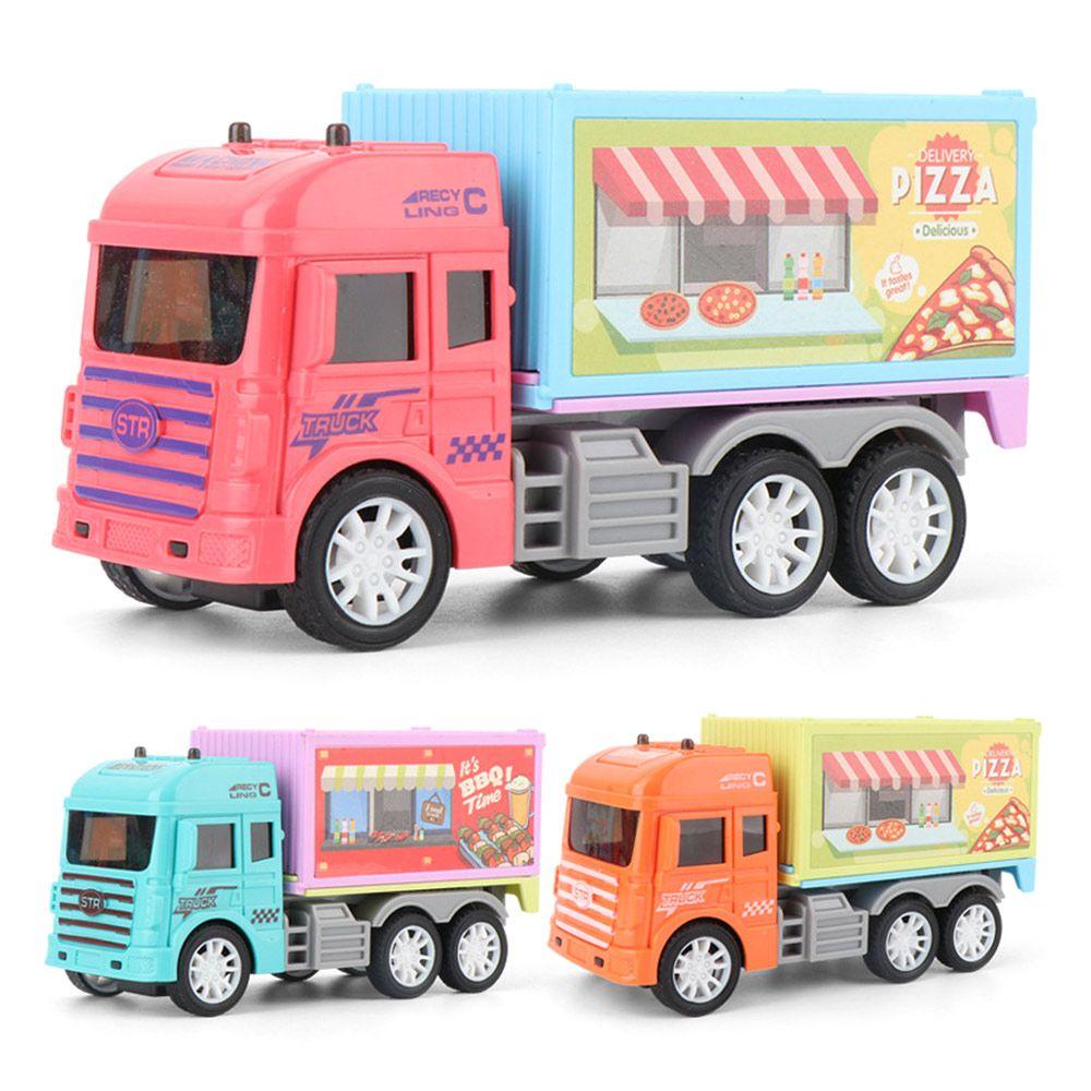 CHOOKEY Đồ Chơi Xe Kem / Hamburger Bằng ABS Không Dùng Pin Mở Cửa Xe Hơi