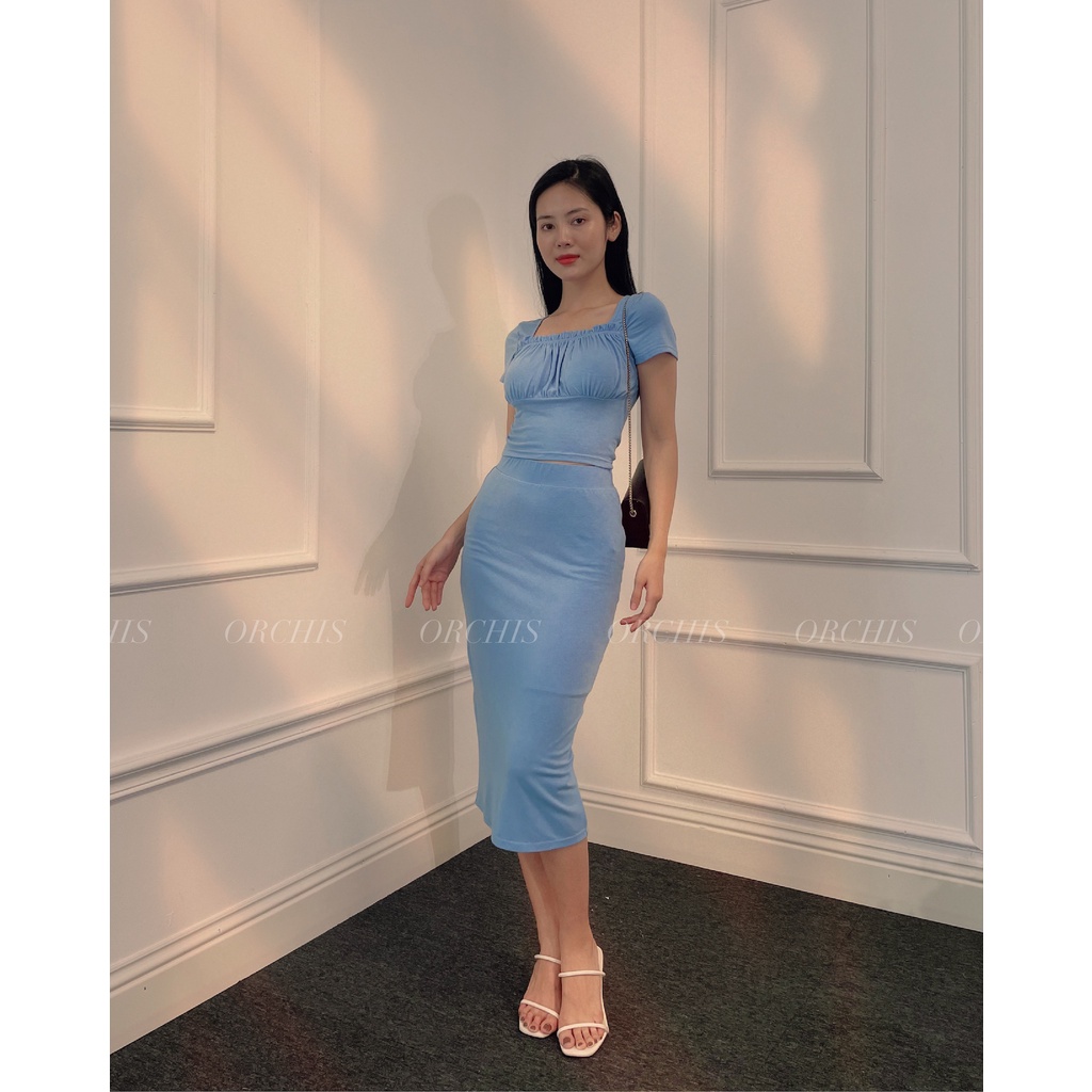 ORCHIS Chân váy bút chì Cotton 100% | BigBuy360 - bigbuy360.vn