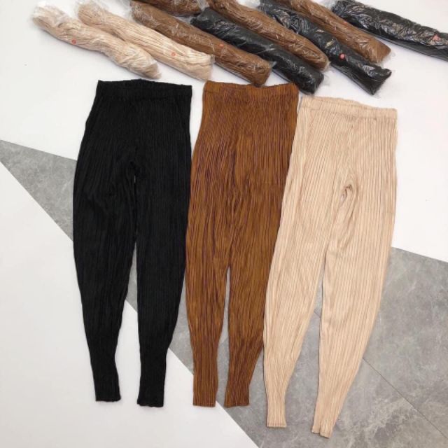 Quần lụa bom nhăn hàng QCL1