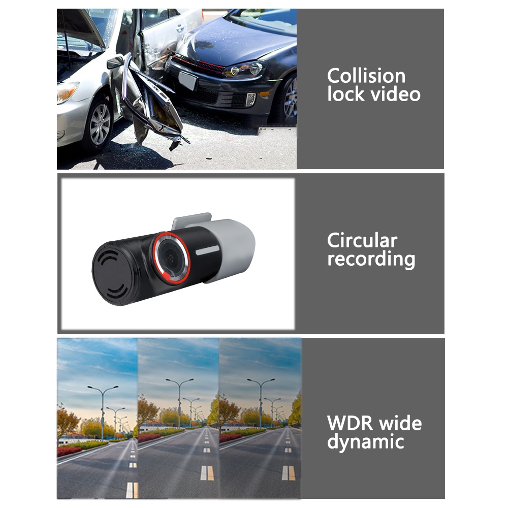 Camera hành trình 1296P cho xe hơi
 | BigBuy360 - bigbuy360.vn