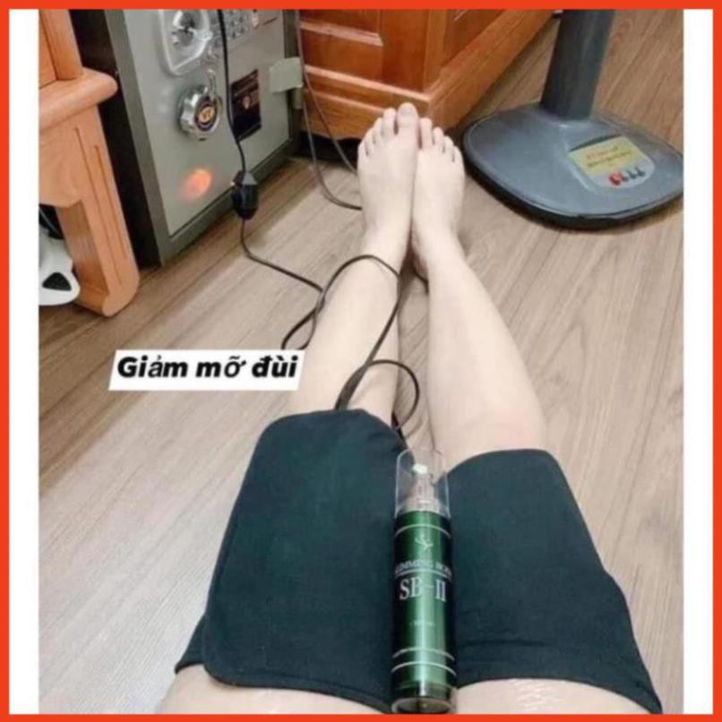 Bộ Đai Quấn Nóng Làm Gọn Cơ Thể Định Hình Eo, Thải Mỡ Slimming Body II -Gồm 4 Món ( Tinh Dầu 120ml)