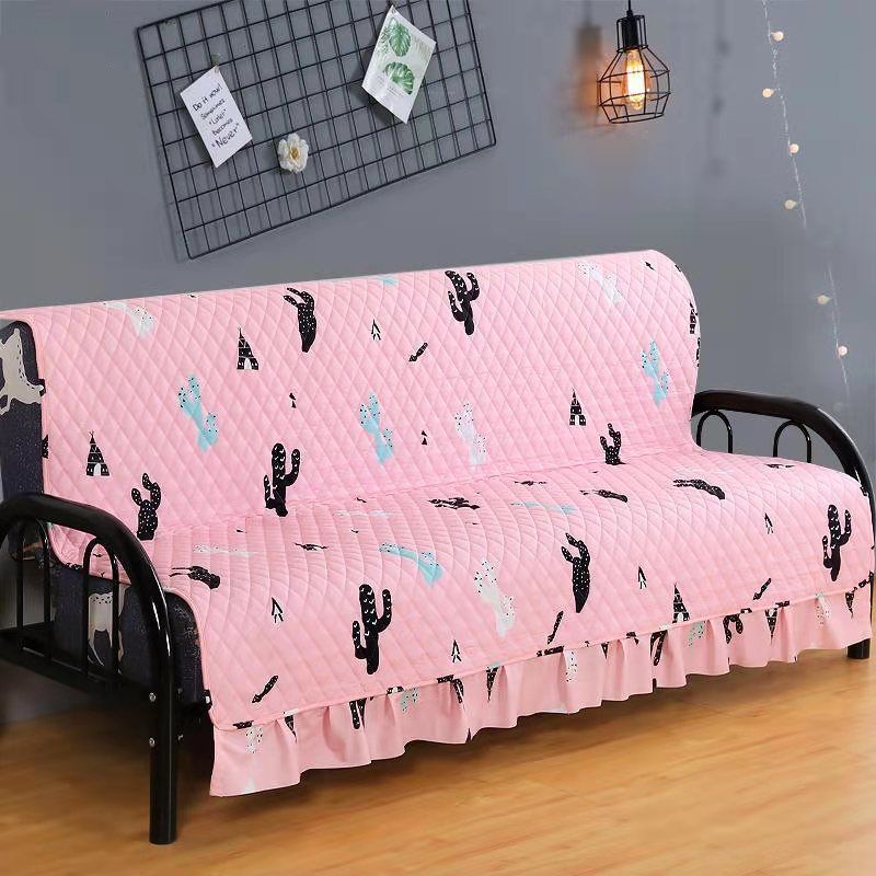 Bọc Sofa Gấp Phổ Thông Bọc Sofa Giường đơn Giản Bọc Sofa Giường Sắt Phổ Thông Bọc Ghế Sofa Sắt Bốn Mùa Phổ Thông Dày Phủ Bụi Sofa
