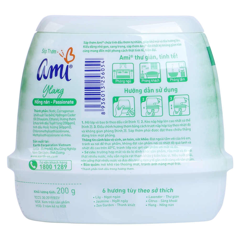 Sáp thơm Ami Ylang 200g