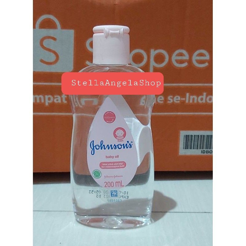 Johnson 's Baby Oil 200 ml Exp 2023