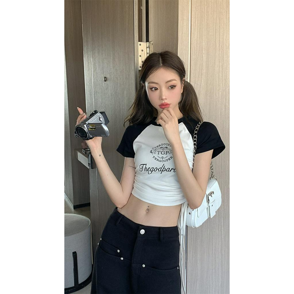 Áo Thun Dây RúT MàU SắC Tương PhảN 61430