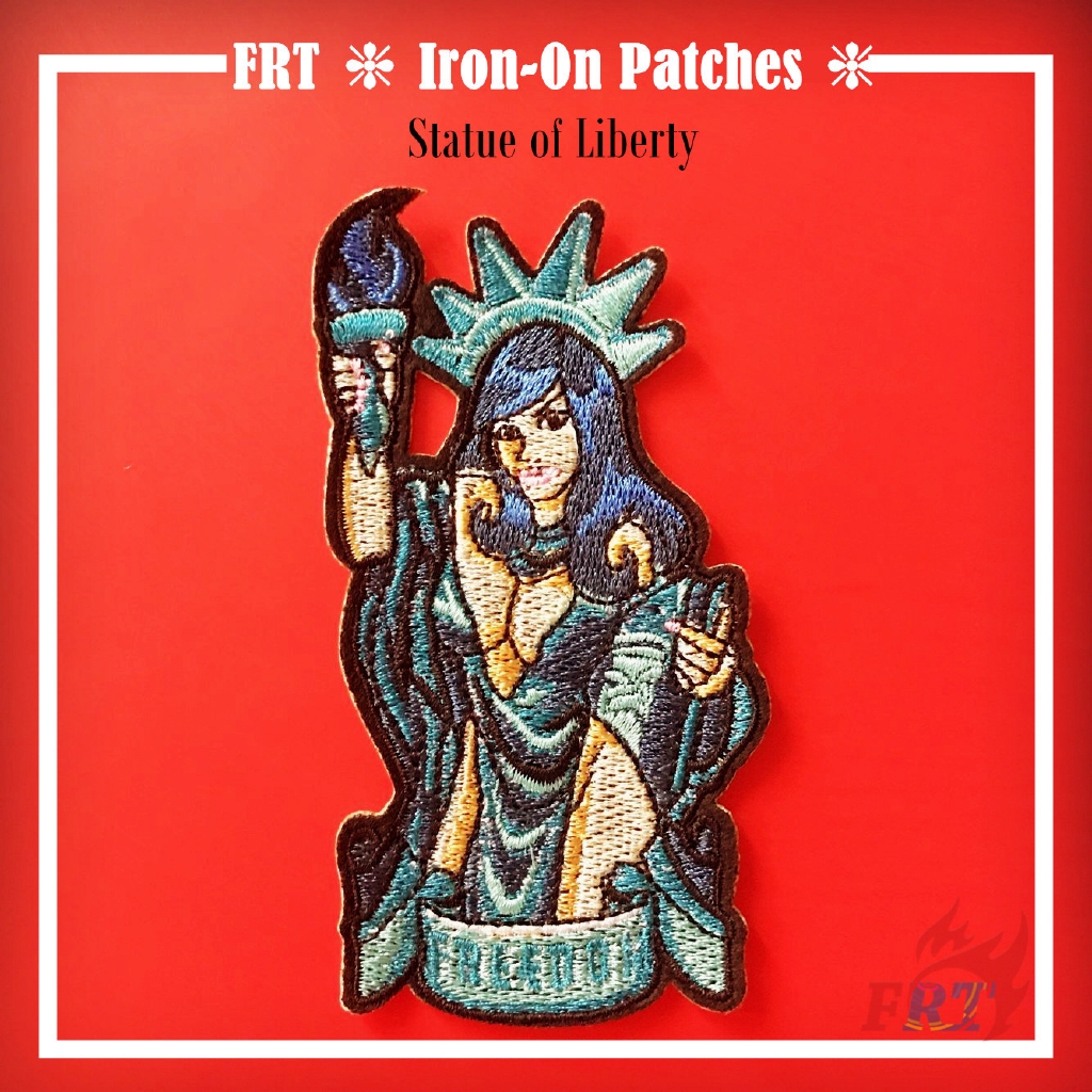 ☸ VSCO：Sexy Freedom - Statue Of Liberty Patch ☸ 1Pc Diy Sew On Iron On Badges Patches