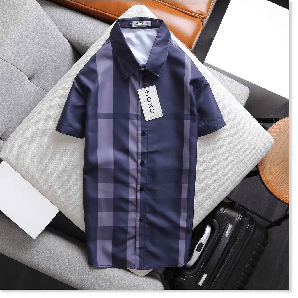 ÁO SƠ MI 3D NAM SỌC CARO CỰC CHẤT , ĐẸP , BAO NGẦU CHO CÁC ANH EM KOKO MI STORE