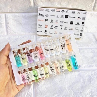 Set 20 lọ nước hoa chiết