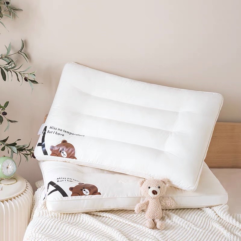 Ruột gối gấu coton linen thoáng khí thấm hút tốt SHOP vũ thị thơm