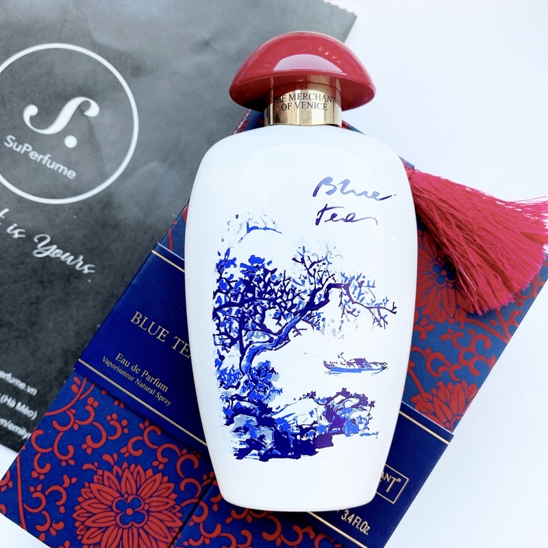 Nước hoa Unisex The Merchant Of Venice - Blue Tea 100ml đẳng cấp trà đậu biếc