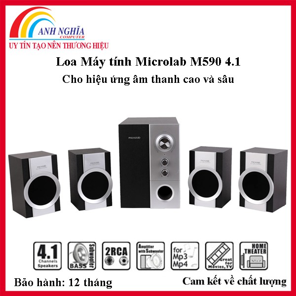 Loa Máy tính Microlab M590 4.1