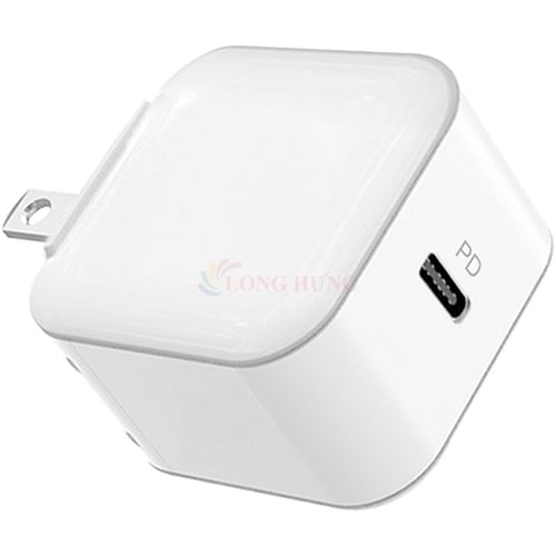 Combo cốc sạc Bagi QC 4.0 20W 1Type-C + Cáp USB Type-C to Lightning 2.0 1.2m CB-PD20 - Hàng chính hãng