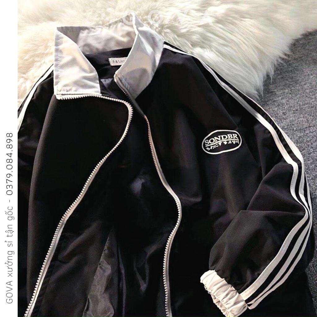 Áo Khoác Dù SONDBR Lớp Form Rộng Nam Nữ Unisex, Áo Gió Bomber Bóng Chày Chống Nắng Ulzzang GOVA