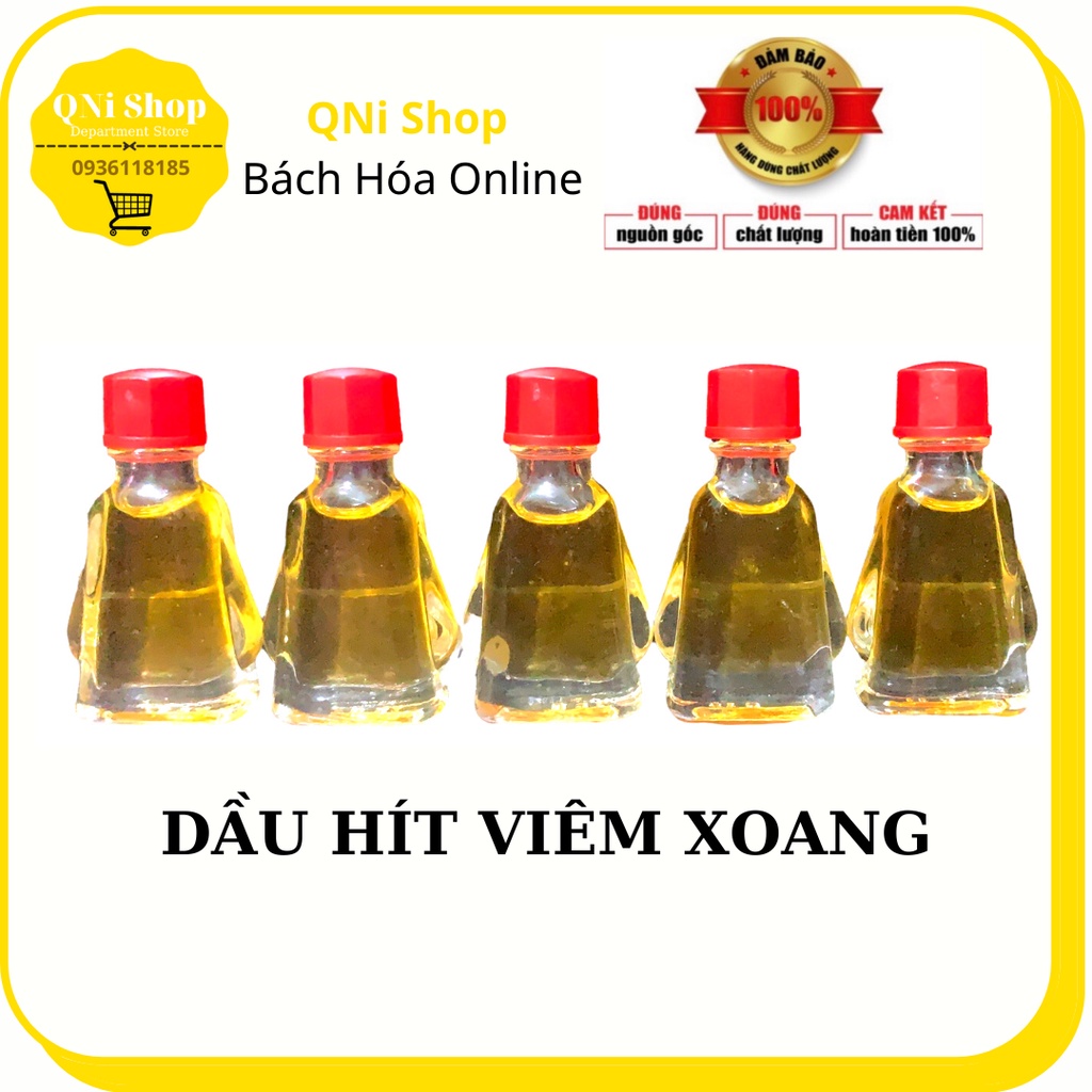 Dầu Hít Viêm Xoang - Dầu Hít Thông Mũi Gia Truyền 3ml