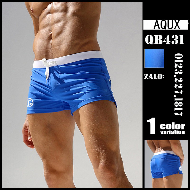 Quần bơi chất lượng cao có túi khóa cho nam QB442 | BigBuy360 - bigbuy360.vn