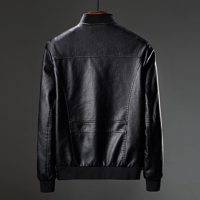 Áo khoác da nam Biker jacket 50-110kg