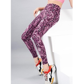 Quần Dài Tập Gym Yoga Nữ ICADO Họa Tiết QD-28