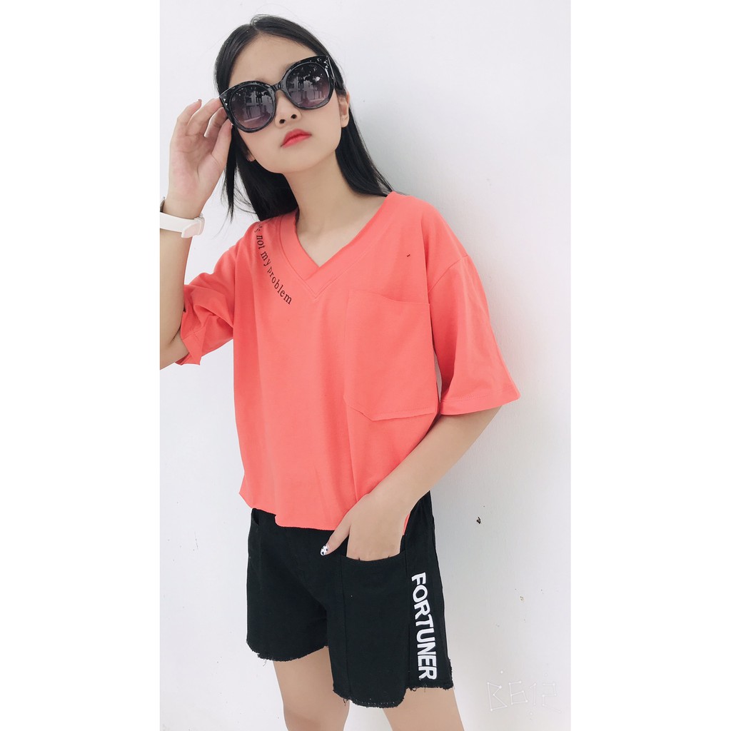 Áo croptop hàng công ty cao cấp Kevel