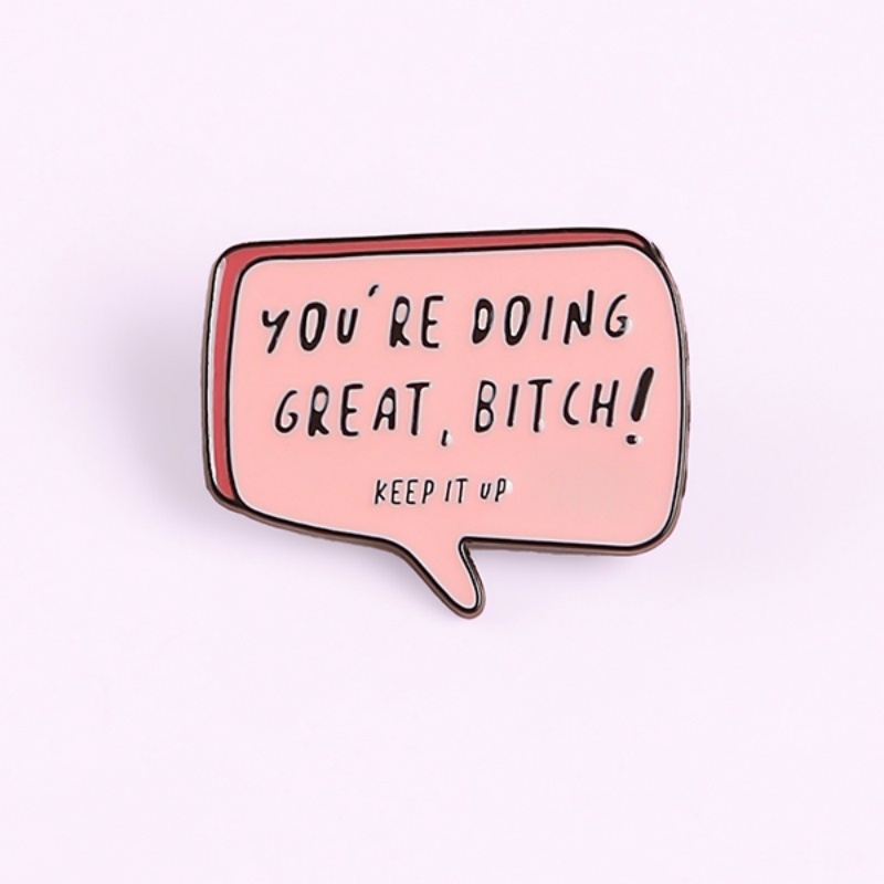 Ghim cài áo họa tiết hoạt hình xinh xắn