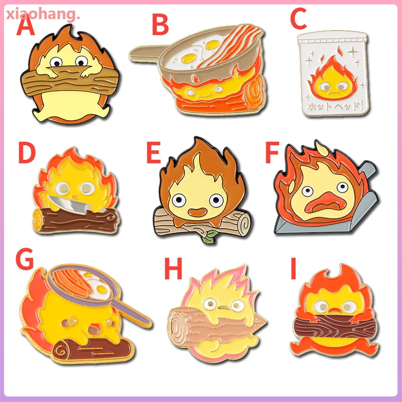 Ghim Cài Áo Phong Cách Anime Howl's Moving Castle