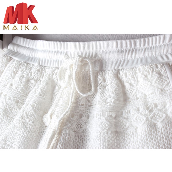 Quần Ren Đi Biển MK MAIKA mẫu ren mới MKF008 Trắng | BigBuy360 - bigbuy360.vn