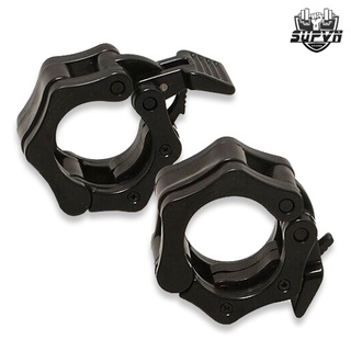 Khóa gài tạ đòn - Cặp 2 cái kẹp khóa thanh tạ phi 50 nhựa