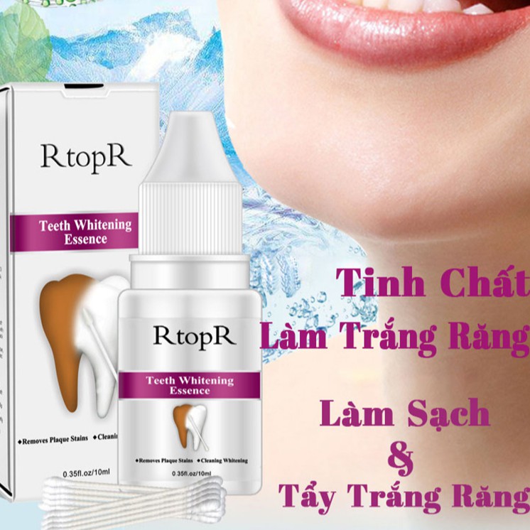 [Hàng Mới Về] Tinh Chất Trắng Răng RtopR  Làm Sạch Răng Teeth Cleaning