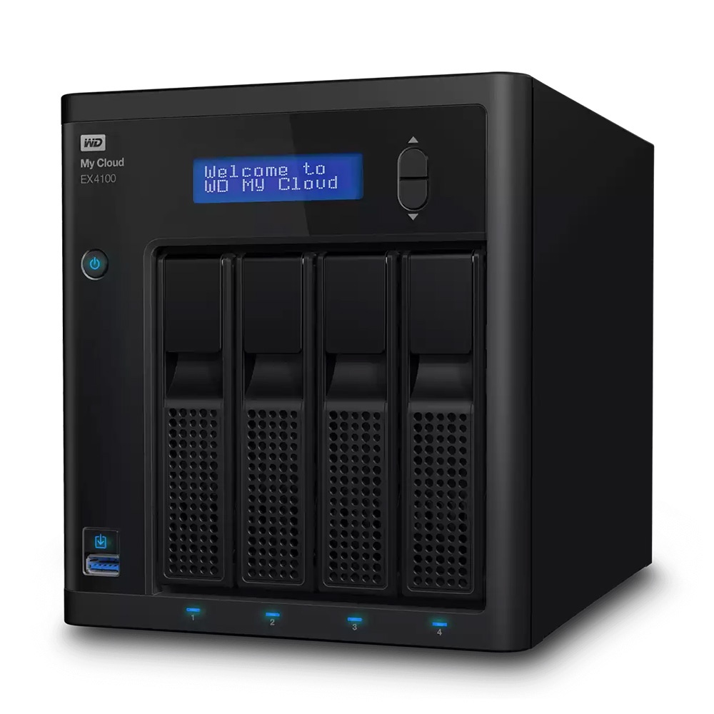 Ổ cứng mạng NAS WD My Cloud EX4100 4-bay WDBWZE0000NBK-SESN