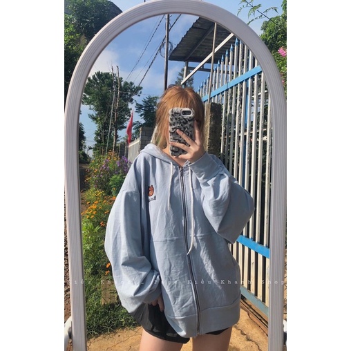 [Mã FAMARAL1 giảm 10K đơn 50K] [ Rẻ vô địch ] Áo khoác nỉ gấu thêu live ( hình ảnh mang tính chất minh hoạ)