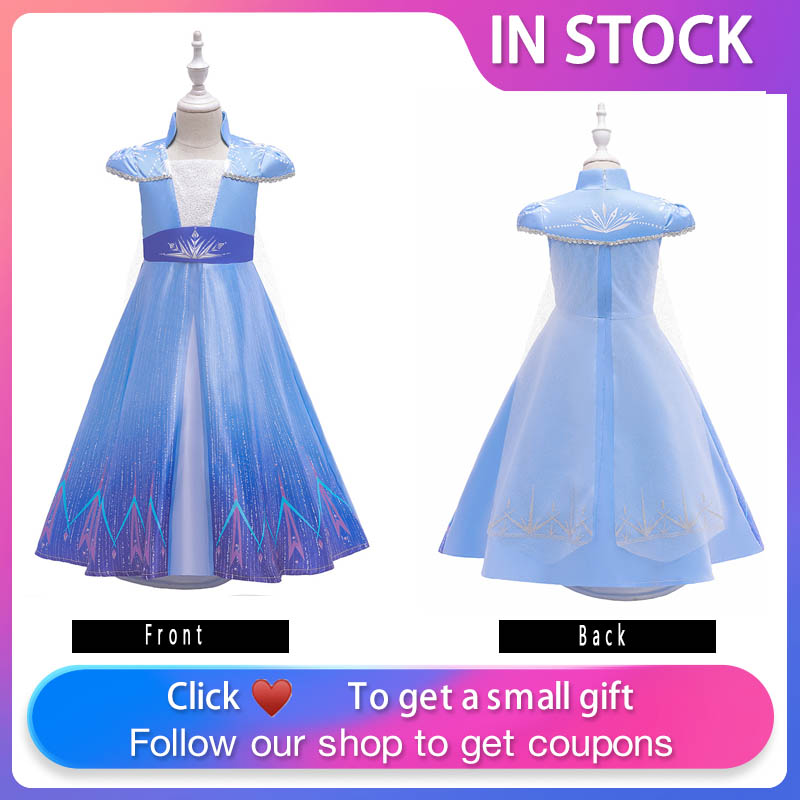 Váy hóa trang công chúa Elsa xinh xắn dành cho bé gái
