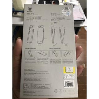 ốp lưng kiêm sạc dự phòng baseus IPhone 7 plus/IPhone 7/IPhone 8/IPhone 8 Plus/IPhone 6 Plus