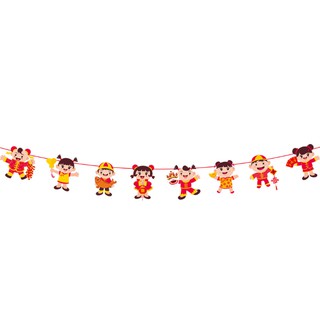 Cờ dây trang trí tết 07